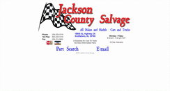 Desktop Screenshot of jacksoncountysalvage.com